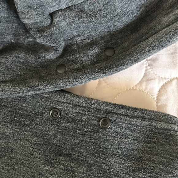 All in motion Dark Grey Windbreaker Hat Two Piece Button - Picture 3 of 3